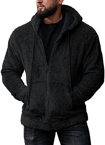 ADSSDQ Zip -up Men, casacos de praia homens de manga comprida inverno e tamanho de moda de moda ajustada à prova de vento ZIP15