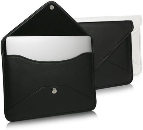 Caixa de ondas de caixa compatível com asus zenscreen go mb16ap - bolsa mensageiro de couro elite, design de envelope de capa
