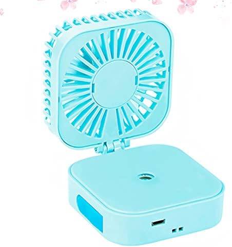 PretyZoom USB Spray Spray Umidificador Fã portátil Fan Light Light Fan Summer Refrige