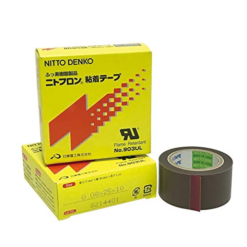 Anncus t0.08mmxw13/15/19/25mmxl10m 903ul fita de isolamento elétrico Nitto/tiras de adesivo -