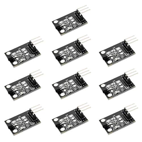 Daoki 10pcs KY-003 Hall Efeito Módulo de Sensor Magnético 3144 Para Arduino Pic Avr Smart Car