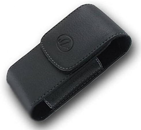 Bolsa do coldre de couro da correia Corrente bolsa vertical Carregar protetor compatível com Motorola Atrix HD - Droid