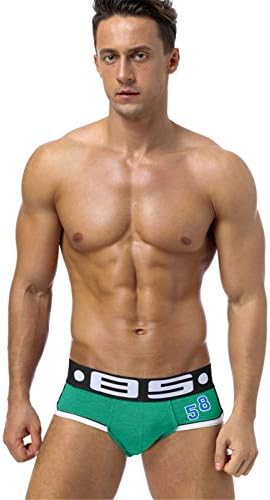 Roude de roupas íntimas Sexy Micro Brief U Bulge Pouch Cotton Bulge Briefs Sport Performance Athletic Brief para homens