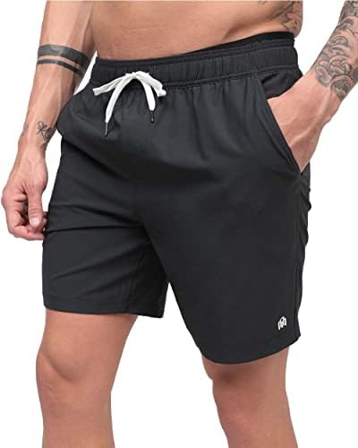 No shorts de treino premium de AM 7,5 - Segundo - Performance Quick Dry Stretch Gym Shorts S - 4XL Tática Athletic Shorts