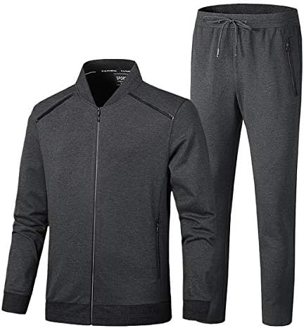 Prijouhe Men's Tracksuit Happed Fitness Sport ternos de ginástica capuz de ginástica 2 peças de moletom de jogador de pistas de