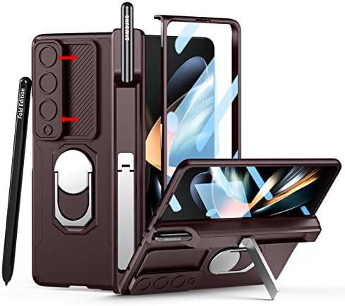 Libeagle Compatível com Samsung Galaxy Z Fold 4 Case [Proteção de serviço pesado] [Tampa da lente da câmera] [Sitora de