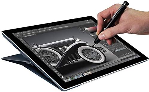 Broonel Grey Point Fine Digital ativo caneta com caneta compatível com o fluxo HP 11-AK0007na laptop de 11,6 polegadas | Fluxo HP 11-AK0008na laptop de 11,6 polegadas