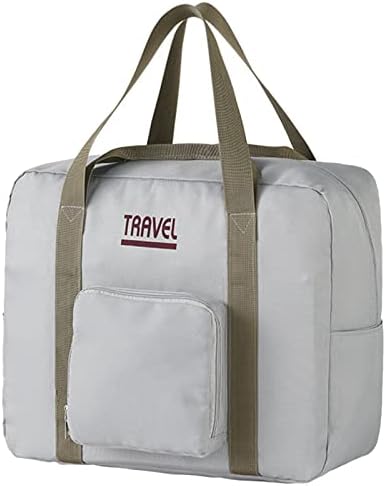 Viagem dobrável Duffel Bag leve à prova d'água à prova d'água Duffle Duffle Bag Carry Saco de armazenamento Bolsa dobrável