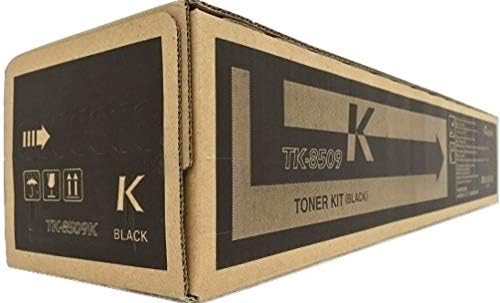 Kyocera 1T02LC0CS0 Model TK-8509K Black Toner Cartridge For use with Kyocera/Copystar CS-4550ci, CS-4551ci, CS5550ci, CS-5551ci, TASKalfa 4550ci, 4551ci, 5550ci and 5551ci Multifunctional Printers