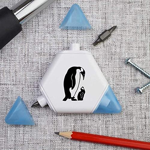 Azeeda 'Penguin Mother & Chick' Compact DIY Multi Tool