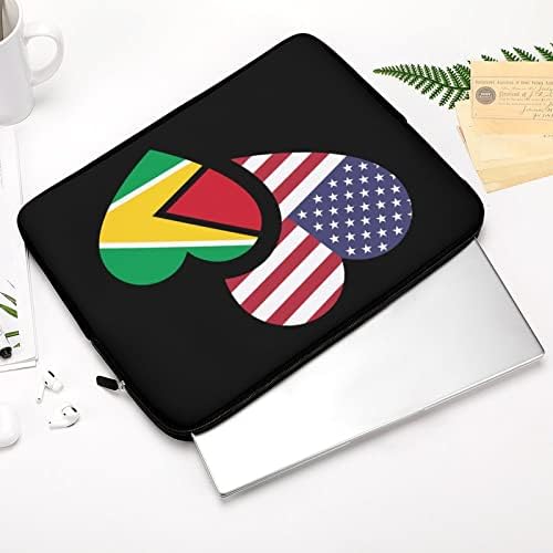 Guiana Use Flag Durável Laptop Bag casual Caso da moda da moda