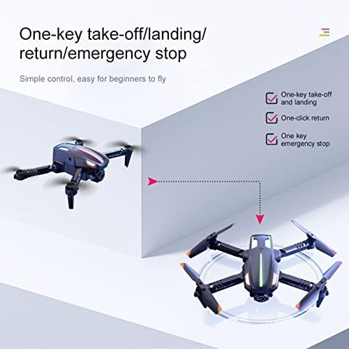 Xunion Mini Drone com Daul 4K HD FPV Câmera Remote Control Toys Gifts Para meninos meninas com altitude Hold sem cabeça