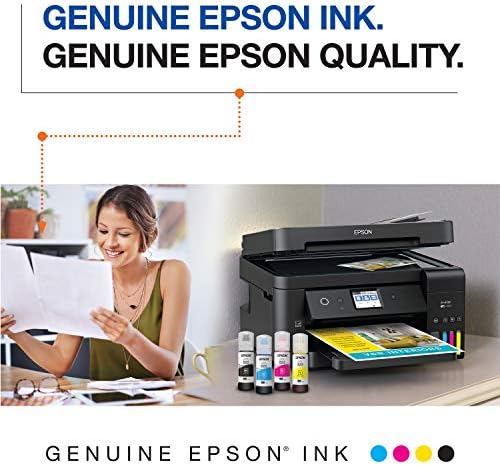 EPSON T522 ECOTANK TINK TINGA CAPAÇÃO CAIAN ALTA CAPAÇÃO CIAN CIAN para impressoras selecionadas Epson EcoTank