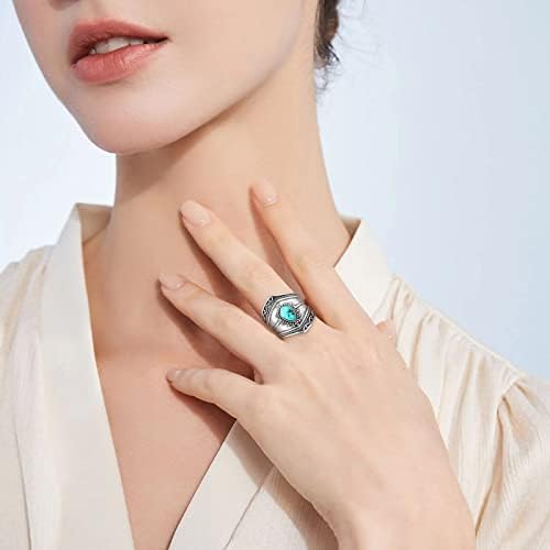 Promessa feminina Anéis Bohemian Rings Combating Rings Plain Hammer Belt Ring vintage para homens e mulheres Presentes Acessórios