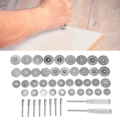 50pcs Diamond Cutwing Whort Set Metal Moerning Kit com chave de fenda e biela