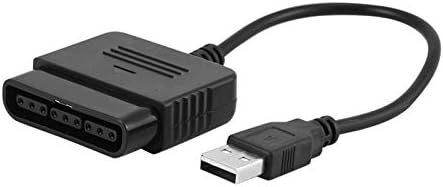 Adaptador do controlador de jogos de Bality, para 3 interface USB Vibração dupla Conversor USB Support PC para controladores
