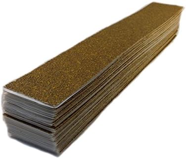 Karebac HSLBY80 Longboard 2-3/4 x 16-1/2 80 folhas de grãos de zagueiros PSA-óxido de alumínio dourado