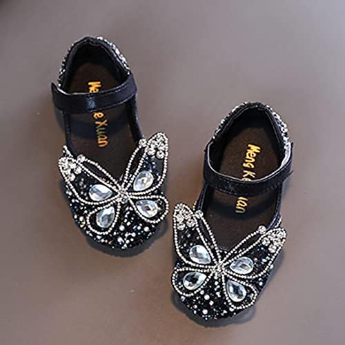 Fashion Spring e Summer Children Sapatos de dança Meninas Vestido Desempenho Princesa Sapatos Rhinestone 4 Sapatos para