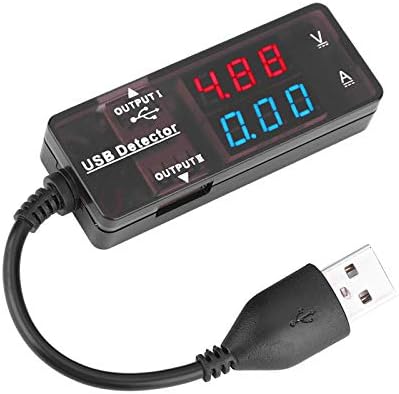 YB26VA Multímetro USB Medidor de corrente de tensão Display dual 80-106kpa Testador de bateria do medidor de bateria do celular