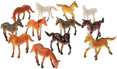 Figura de ação dos mini cavalos de brinquedo dos EUA
