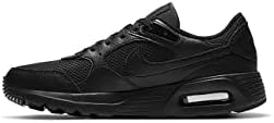 Nike air max sc cw4555-003 tênis de corrida de homens negros 9,5 nós