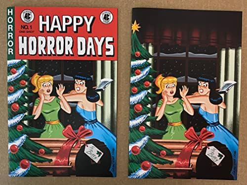 Happy Horror Days 1 Vault of Horror 35 Homening 2022 Conjunto de quadrinhos NM /250 Licenciado oficialmente. Consulte