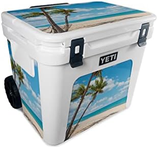 MightySkins Skin Compatível com o Yeti Roadie 60 Weled Cooler - Palm Beach | Tampa protetora, durável e exclusiva do encomendamento