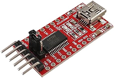 Zym119 50pcs ft232rl ft232 ftdi USB 3.3V 5.5V para TTL Módulo de adaptador serial Mini Porta Circuit Board