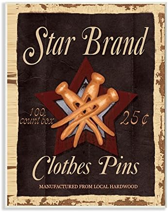 Stuell Home Decor Vintage Look Star Brand Rous
