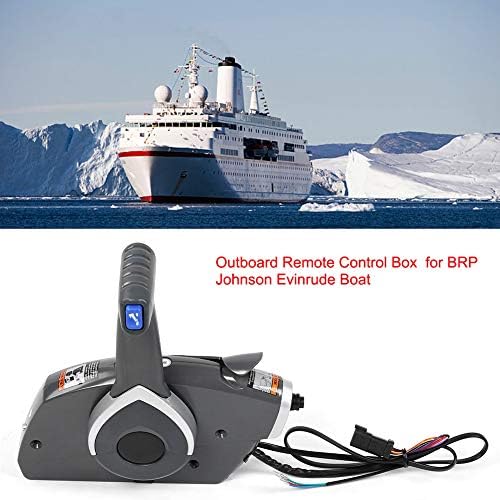 Controle remoto externo de cabeçalhos, aceleração/mudança de caixa de controle remoto lateral de popa para o BRP Johnson Boat 5006180