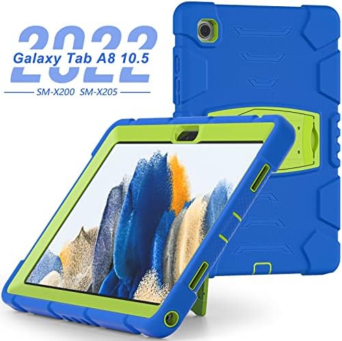 Tablet PC Caso de choque à prova de choque para Samsung Galaxy Tab A8 10,5 polegadas 2021 Caso Caso Caso pesado TPU Soft Silicone Caso de comprimido de corpo inteiro
