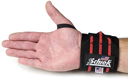 Schiek exibe um modelo de punho de modelos de serviço pesado - Suporte de pulso para exercícios de ginástica - cinta