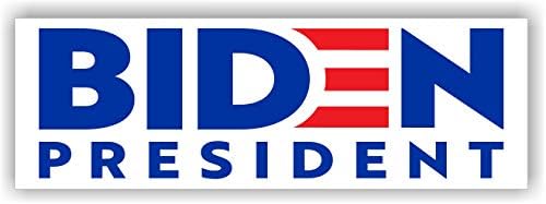 Joe Biden Presidente 2024 Rectangle Magnet Magnetic Bumper Sticker Eleição democrata