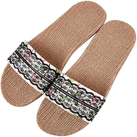 Flipers de verão para mulheres sandálias planas casuais para mulheres abertas chinelas de dedo do dedo do pé feminino Sapatos