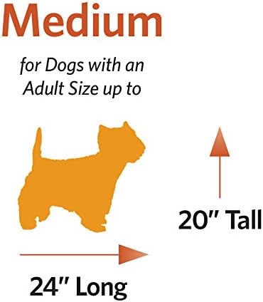Casas do meio-oeste para animais de estimação Camas de cachorro Deluxe Super Plush Dog & Cat Camas Ideal para Crates de Dog Máquinas para Lavagem e Secador Amigável, Garantia de 1 Ano Cinza de 30 polegadas