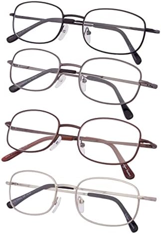 Gr8Sight Classic Reading Glasses Mulheres e homens Pacote +1,75
