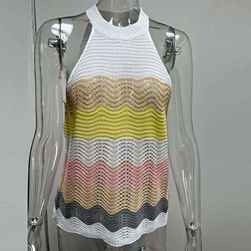 Cardigã de manga longa feminina Tops de lã Tops Collision Color Stitching suéter de camisola de camisa de mola 2022