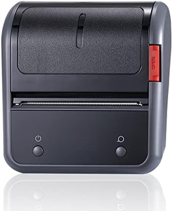 N/A portátil de 80 mm de etiqueta térmica Impressora BT Maker Sticker Machine Bateria recarregável compatível com o computador