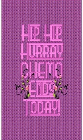Cafepress Last Day of Chemo Vinyl Banner, 44 x30 Signing Sign, interno/externo