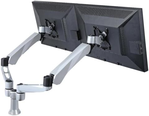 Cotytech Dual Desk de Montagem do braço da mola de release rápida com base de ilhó