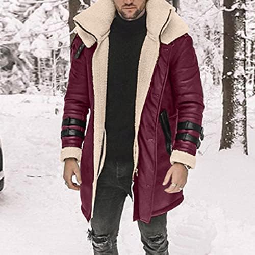 Jaquetas isoladas para homens homens mais tamanho de inverno Colo