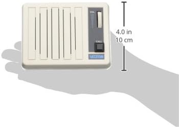 Valcom V-764-W Push Button Desktop e alto-falante de parede, branco