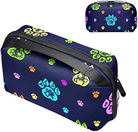 Bolsa de bolsas portáteis de organizações eletrônicas coloridas para pata de cachorro para discos rígidos para discos rígidos, USB,