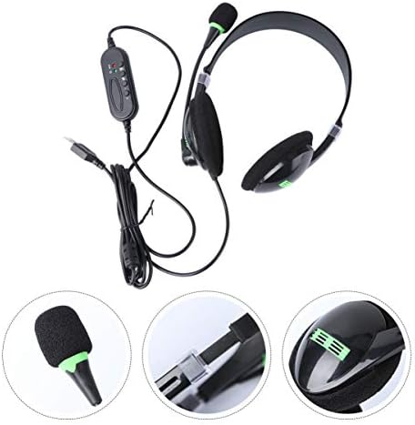 Patkaw Call Center Wired Headset Headset Microfone Headset USB Headset Microfone Overtigo de fone de ouvido USB fone de