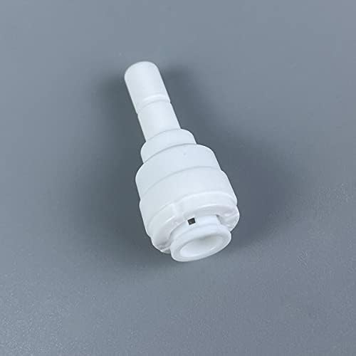Conector de haste de encaixe de tubo wesell od push para conectar acessórios rápidos de plástico para o sistema de rodi (10pcs, reto)