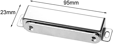 Bbsj 1pc metal 95 * 23mm A porta magnética captura de armário de guarda -roupa de cozinha trava de guarda
