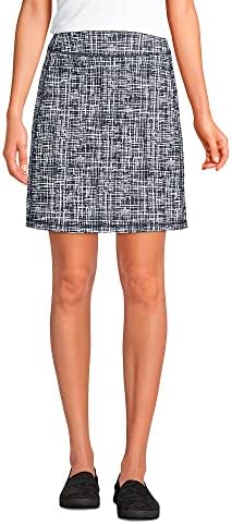 Lands Fim Feminino de malha ativa feminina Skort