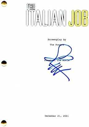 Seth Green assinou autógrafo o trabalho de filme completo italiano - dirigido por Gary Gary, co -estrelado por Charlize Theron,