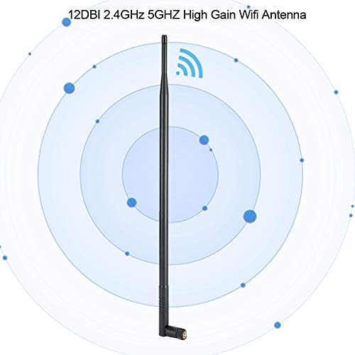 Antena do FDIT 12DBI, sinal de desempenho superior da antena para roteador RP -SMA