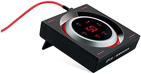 Epos | Sennheiser GSX 1000 Gaming Audio amplificador / placa de som externa, com som surround 7.1, tom lateral, DAC e EQ, amplificador